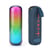 Enceinte Bluetooth Portable Mini Avec Lumières RGB Et Support TF U-Disk 90dB Bleu YONIS