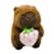 Peluche fraise rose 20cm Capybara Mercier