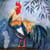 Lot de 4 serviettes en papier découpage collage 33 cm POULET A 512