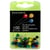 Boîte de 100 épingles sphériques - Hauteur de pointe 15mm - 4mm de diamètre - Couleurs assorties - Exacompta