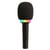 Micro-Enceinte Karaoké Bluetooth 3W avec Lumières LED RGB, Effets Vocaux Magiques et Batterie Rechargeable