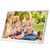 Cadre Photo Numérique 15.4 Pouces LED Haute Résolution Avec Télécommande Or Rose YONIS