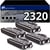 Pack 4 Toners compatibles BROTHER TN-2320 noir - 123CONSOMMABLES