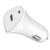 JUST GREEN Chargeur voiture USB C PD 25W Power Delivery Souple Blanc