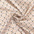 Tissu Coton enduit Arty éventails Gaudi sur fond Beige