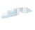 Passerelle 5 blocs blanc bleu pastel - Velinda - Vert
