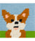 Kit Canevas Soudan "Winston" 15x15 cm – Com'1 Idée Marron