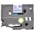 Brother - Cartouche ruban Etiqueteuse 24mm Bleu sur blanc Tze-253