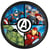 8 Assiettes Avengers Evergreen