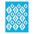 Pochoir plastique souple réutilisable 18,5 x 14,5 cm Fabrika Decoru TEXTURE 451