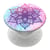 PopSockets PopGrip Rainbow Nirvana pour Smartphone, Bague et Support Universel Blanc