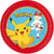 8 Assiettes Pokémon