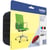 Pack de 4 cartouches d'encre originales LC229XLVALBP BK=2400 pages BROTHER