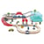 Coffret de train city deux en un - Hape - Aqua