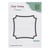 Tampon transparent scrapbooking Nellie's choice CADRE 001