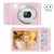 Appareil Photo Enfant 36MP 16X Zoom 2.7K Full HD Avec Détection De Visage Rose YONIS