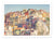 Affiche 50 x 70 cm -  Manarola facade Italy - Manjik Pictures
