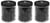 Cartouche d'encre Schneider - Noire - Pot de 100 unités - Pour stylo à plume