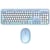 Ensemble clavier et souris - Mobility Labs Pure Color - Bleu