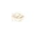 Broche fleur camélia 7 cm ivoire