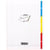 Cahier - Index - 3 en 1 - 17x22cm - Grands carreaux - 96 pages - Couverture polypro - Sans spirale - Clairefontaine