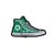 Ecusson thermocollant baskets vert 4,3cm x 3,1cm