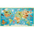 Puzzle xxl les animaux du monde - 100 pieces - carte - enfant - dam - 6181117