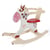 Cheval a bascule poney indien en bois + arceau - scratch - 6184121