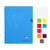 Lot de 9 cahiers - 24x32(cm) - Grands carreaux - 96 pages - couverture en polypro - sans spirale - Clairefontaine - Mimesys