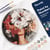 Peinture par Numéro sur disque en bois Figured'Art - Beauté derrière les fleurs - Kit de Loisir Créatif DIY Numéro d'Art Complet - 30cm de diamètre