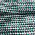 Tissu Viscose Formes Géo sur fond Vert émeraude