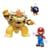 World of Nintendo - Pack 3 figurines Mario vs. Bowser Lava Battle 6-15 cm - Jakks Pacific