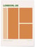 Affiche Tennis London – Poster Vintage Court de Tennis | A3 : 29,7x42cm