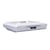 Lenco Radio-réveil de Cuisine avec Lecteur CD Bluetooth et Télécommande Série KCR-150 Blanc