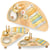 Centre Musical en Bois bébé Multi-instruments, Xylophone et Tambour Éucatif – Mamabrum