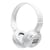 Casque Audio Bluetooth Sans Fil Avec Écran LED Et Microphone HD Pour Appareils Blanc YONIS