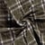 Tissu Tartan touché laine envers doudoune Storia Carreaux sur fond Vert foncé