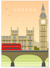 Affiche Londres 2 | A3 : 29,7x42cm