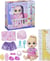 Baby Alive Bébé grandit LaLa GooGoo, coffret poupée interactive, avec plus de 75sons et phrases, des 3 ans