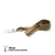 Fermeture éclair Z68 - Séparable 6mm double curseur - 50 cm