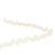 Bobine 25m serpentine asymétrique 8mm Ecru