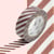 Masking Tape - Masking Tape MT 1,5 cm Rayé café et blanc