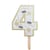 Bougie Harry Potter - chiffre 4