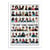Affiche 30x40 cm - The Wire Characters - Olivier Bourdereau