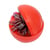 Boule de loto magnetique numerotee rouge + 100 pions - kit 2 en 1 - lotoquine