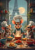 Puzzle 1000 pièces - Les Petits Chefs de Paris - Bluebird Puzzle
