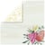 Papier scrapbooking "Wattle Flower", 30,5x30,5cm, 150g / m² - lot de 10 feuilles