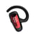 Ecouteurs Bluetooth Conduction Os LED Affichage Stéréo Haute Qualité Audio Rouge YONIS