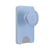 PopSockets Support PopWallet MagSafe pour Smartphone avec Porte-Cartes Intégré Bleu