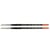 Lot de 2 pinceaux ronds Kolinsky S Raphaël n°0 martre série 8404